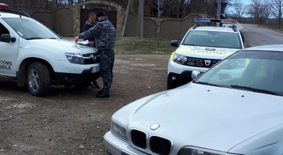 Filtre pe întreg teriutoriul țării! INP și echipele mobile ale vămii au depistat mașini înmatriculate în străinătate cu termen depășit de ședere  - Photo
