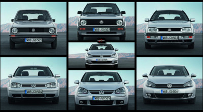 Volkswagen Golf sărbătorește 45 de ani de producție! De-a lungul anilor compacta germană s-a vândut în peste 35 de milioane de unități - Photo