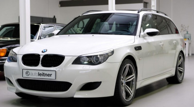 Un break de care nu mai vezi! Are motor V10 și a fost produs în număr de numai 1025 de bucăți, M5 E61 - Photo