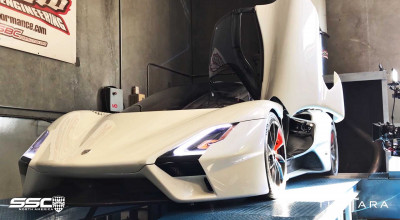 Supercarul care promite să atingă 482 km/h a ajuns pe DYNO! Vezi cum suna monstruosul  SSC Tuatara - Photo