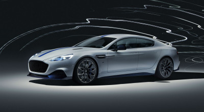 (FOTO) Aston Martin prezintă la Shanghai primul său vehicul pur electric! Rapide E oferă 610 CP, 950 Nm și 320 km autonomie - Photo