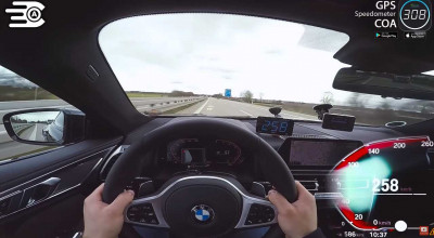 Video cu noul BMW 840d xDrive în acțiune pe autostrăzile germane - Photo
