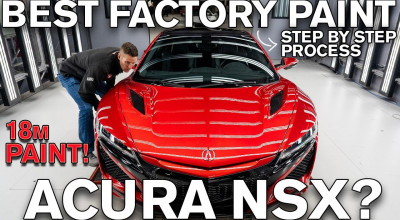 În vizită la Honda, pentru a afla de ce vopseaua de pe NSX, costă 6.000 de dolari! (VIDEO) - Photo