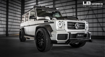 (FOTO) Celebrul atelier Liberty Walk lasă supercarurile de o parte și se apucă să tuneze Gelandewagen-ul! - Photo