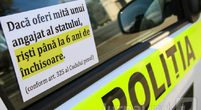Un șofer din sudul țării a urcat beat la volan și a încercat să ofere 4.000 lei mită polițiștilor! - Photo