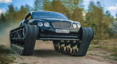 (VIDEO) Bentley Ultratank, este noua armă a rușilor pentru drumurile rele și zile apocaliptice - Photo