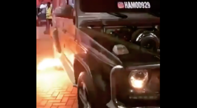 Pentru că nu are un AK47 și-a pus un motor 2JZ pe acest G-Class. Acum se aude ca o mitralieră - Photo