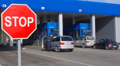 Atenție șoferi! Trafic blocat pe ambele sensuri la punctele de trecere a frontierei - Photo