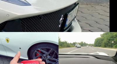 În Chișinău a apărut un Ferrari 812 Superfast! - Photo