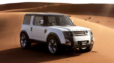 (FOTO) Noul Land Rover Defender surprins pe banda de asamblare! - Photo