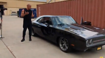 (VIDEO) Vin Diesel a primit cadou de ziua sa o maşină unică în lume! Un muscle car cu motor de 9.0 litri și 1.650 CP - Photo
