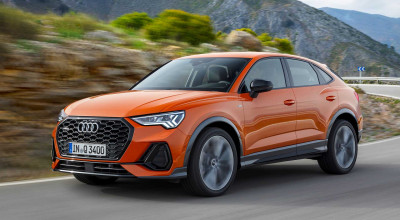 (FOTO) Audi nu renunță la segmentul crossoverelor coupe și înaintează cu noul Q3 Sportback - Photo