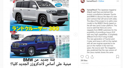 Zvonuri: După Supra, BMW și Toyota ar putea lucra la un nou proiect, Land Cruiser? - Photo