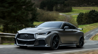 Infiniti Q60 Project Black S ar putea primi o versiune de serie echipată cu un sistem hybrid asemănător cu cel din Formula 1! - Photo