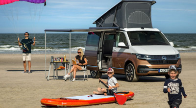 Volkswagen prezintă California T6.1! Autorulota germană primește mici modificări estetice și îmbunătățiri la interior - Photo