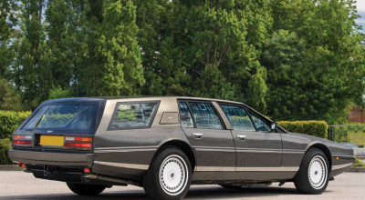 Arată fenomenal! Vezi acest Aston Martin Lagonda din 1987 care a fost transformat într-un shooting brake - Photo