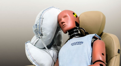 Hyundai a inventat un airbag nou destinat spațiului dintre șofer și pasagerul din dreapta - Photo