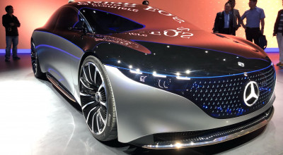 Mercedes scoate asul din mânecă și prezintă conceptul Vision EQS! - Photo