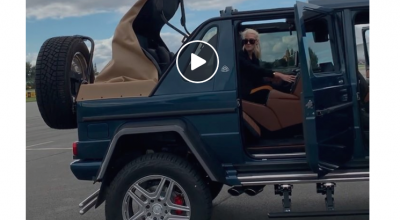 Supercar Blondie te invită în interiorul unui Maybach G650 Landaulet! (VIDEO) - Photo