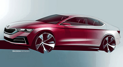 Skoda publică primele schițe cu viitorul model Octavia! Debutul oficial va avea loc pe 11 noiembrie - Photo