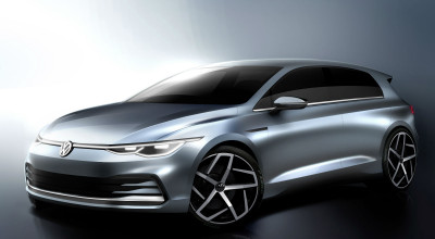 Un nou teaser cu viitorul Golf 8! Nemții dezvăluie posteriorul modelului - Photo