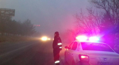 Timp instabil și vizibilitate redusă! INP vine cu recomandări pentru șoferi și pietoni - Photo