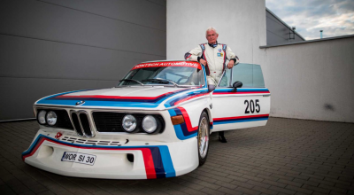 (VIDEO) Tatăl BMW Motorsport a condus legendarul BMW 3.0 CSL pe celebrul Transfăgărășan! - Photo