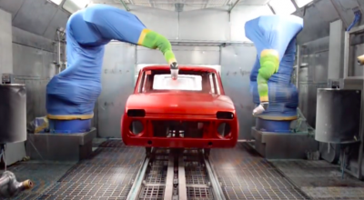 (VIDEO) Vezi cum este vopsită caroseria modelului Lada 4x4 la uzina AvtoVAZ! - Photo