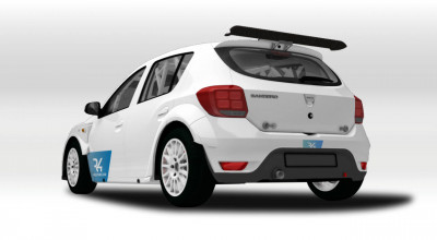 Incredibil! Dacia Sandero cu motor turbo de 1.6 litri volum de 263 CP și cutie secvenţială Sadev - Photo