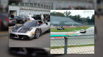 Credeai că ai probleme? Vezi momentul în care un Porsche 911 lovește un hypercar de 3,2 milioane de euro - Photo