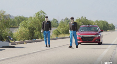 EXPERIMENT: Cât de utile sunt Sistemele de frânare automată, la detectarea pietonilor? (VIDEO) - Photo