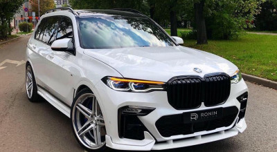 Rușii modifică noul X7 pe bandă rulantă. Iată cum arată cel mai popular kit de tuning - Photo