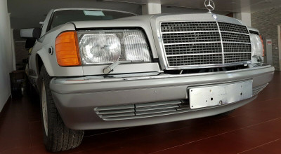 (FOTO) Se vinde un exemplar al legendarului Mercedes-Benz S-Class W126! Motor de 5.6 litri și doar 46 km la bord - Photo