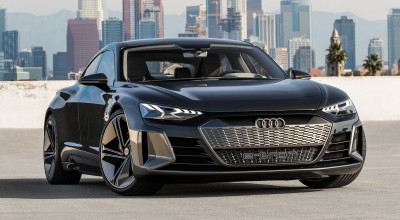 Audi e-tron GT va fi prezentat în noiembrie 2020! Conurentul lui Tesla Model S promite autonomie de 400 de kilometri și 590 CP - Photo