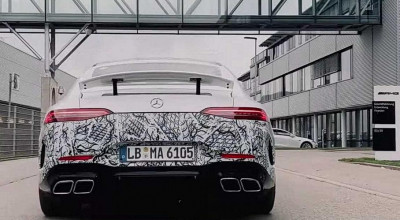 Mercedes confirmă viitorul AMG GT 73 printr-un clip publicat cu ocazia Anului Nou! Porsche are motiv de panică - Photo