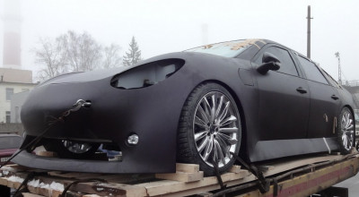 EPIC FAIL: Au fost publicate primele imagini pe viu cu vehiculul pur electric rusesc MONARH! - Photo