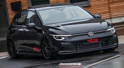 Unii zic că e frumos, alții că e urât, dar cineva deja l-a tunat, noul Volkswagen Golf 8 - Photo