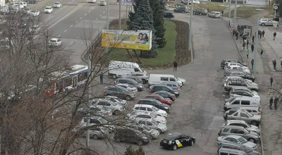 Ei sunt șoferii care au paralizat astăzi orașul. Mai multe troleibuse nu au putut intra în stație! - Photo