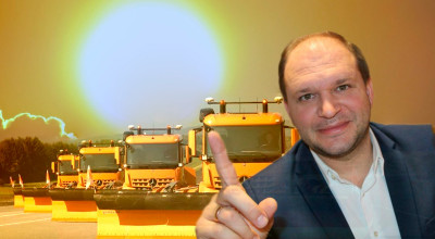 11 TONE de antiderapant și 1 TONĂ de sare, a presurat Ceban pe timp frumos și soare! - Photo