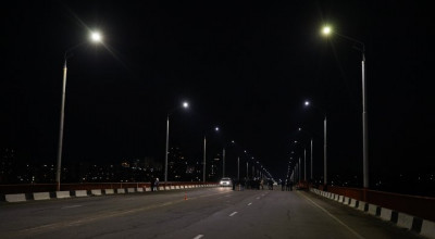 După 27 de ani, podul peste Nistru a fost în sfârșit iluminat! - Photo