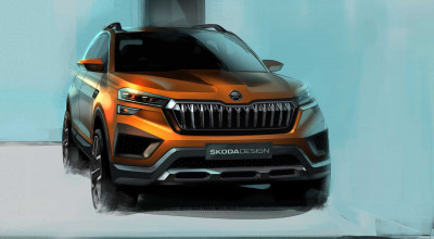 (FOTO) Skoda a dezvăluit designul viitorului său SUV compact! - Photo