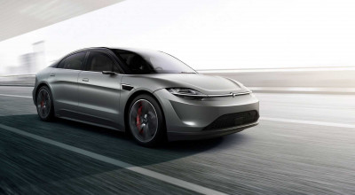 (FOTO) Vision S! Vezi cum arată prima mașină construită de SONY, prezentată la CES 2020. - Photo