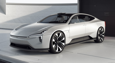 Polestar prezintă conceptul Precept! Display de 15 inch pentru sistemul de infotainment și camere în loc de oglinzi - Photo