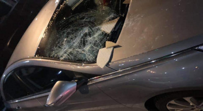 Crengi rupte - parbrize sparte. Iată ce le-a adus vântul puternic automibiliștilor - Photo