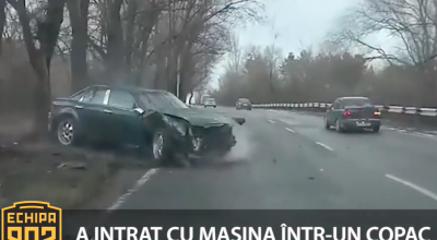 A aflat pe pielea lui ce înseamnă derapaj incontrolabil. Destul de violent și mai riscă și amendă (VIDEO) - Photo