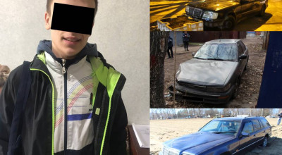 La 17 ani ai săi, a furat deja 16 mașini! Poliția îi cunoaște trecutul, fiind anterior tras la răspundere - Photo