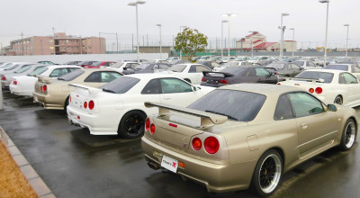 Raiul pe pământ pentru fanii Nissan Skyline. În această parcare găsiți sute de exemplare, toate la vânzare! (VIDEO) - Photo