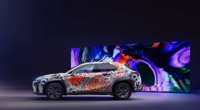 Primul automobil tatuat din lume este un Lexus UX! (VIDEO) - Photo