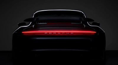 Porsche dezvăluie posteriorul viitorului 911 Turbo S, cu 620 de cai putere - Photo