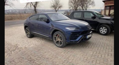 Lamborghini Urus a fost surprins în Moldova, Sîngera! - Photo